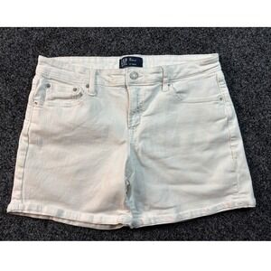 GAP Light Cream Denim Jean Shorts